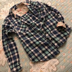 Plaid button down forever 21 shirt